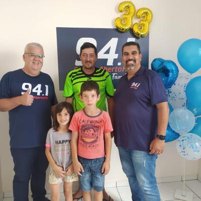  Campo Abeto FM comemorou com os ouvintes, 33 anos com programaÃ§Ã£o especial
